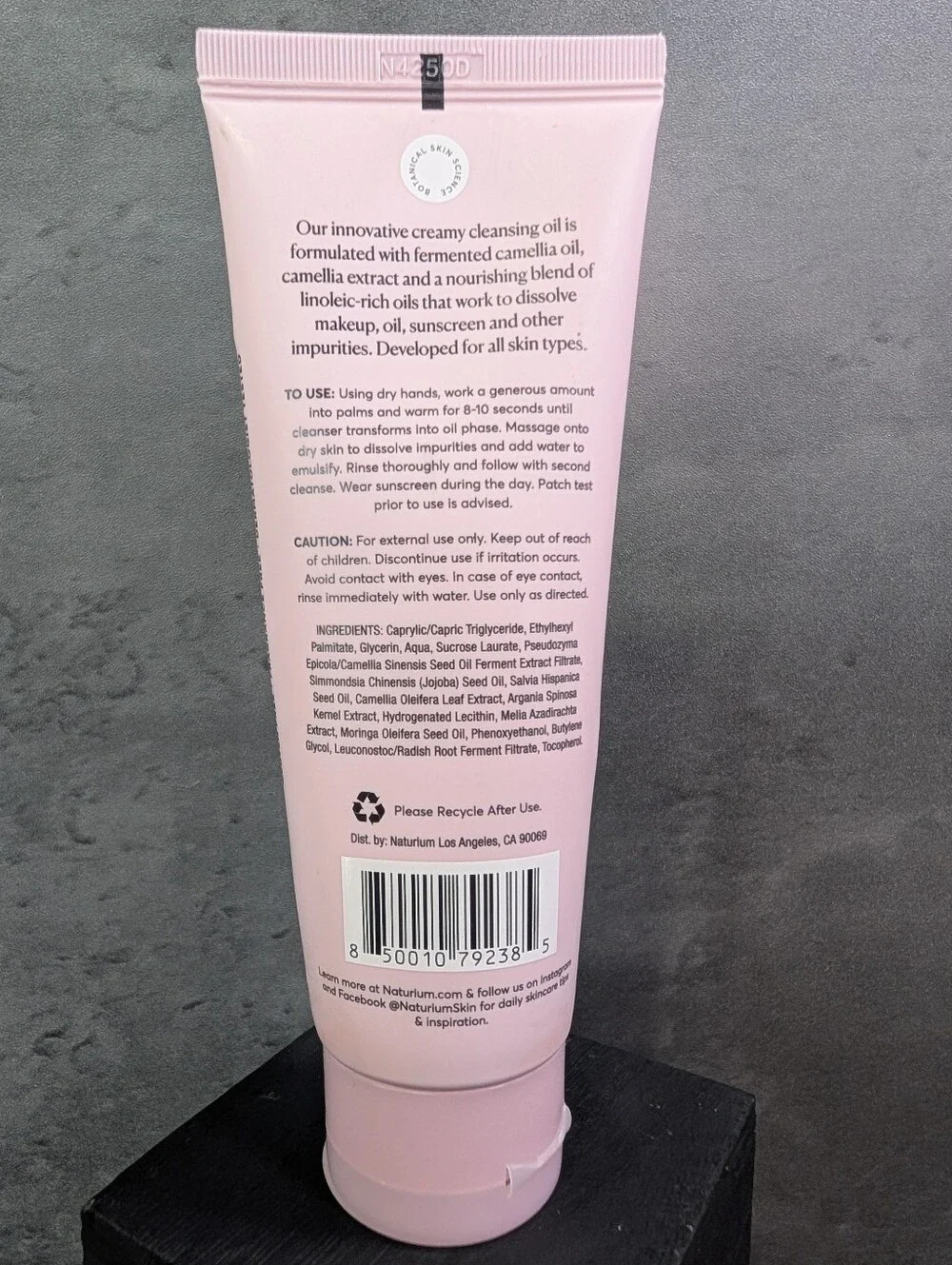 Naturium Fermented Camellia Creamy Cleansing Oil 3.5 oz
